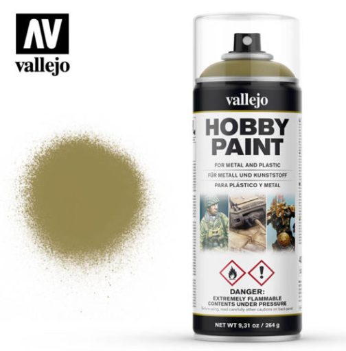 Panzer Yellow Vallejo Hobby Spray Paint