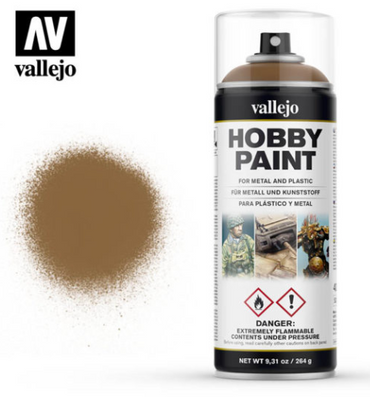 Leather Brown Vallejo Hobby Spray Paint