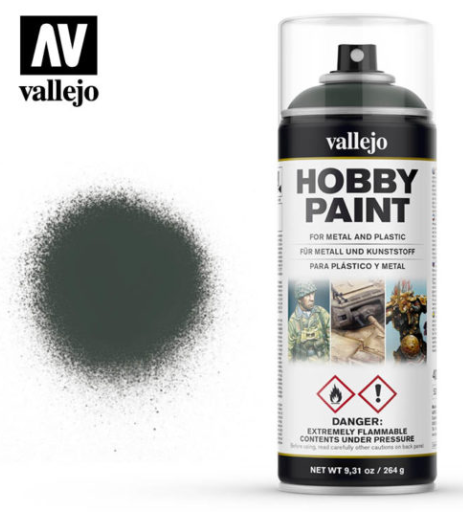 Dark Green Vallejo Hobby Spray Paint
