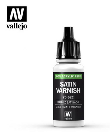 Satin Varnish Vallejo Auxiliaries