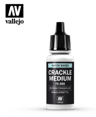 Crackle Medium Vallejo Auxiliaries