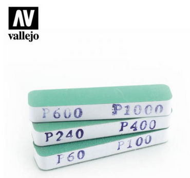 Flexi Sanders Dual-Grit (90x19x12mm) Vallejo Hobby Tools