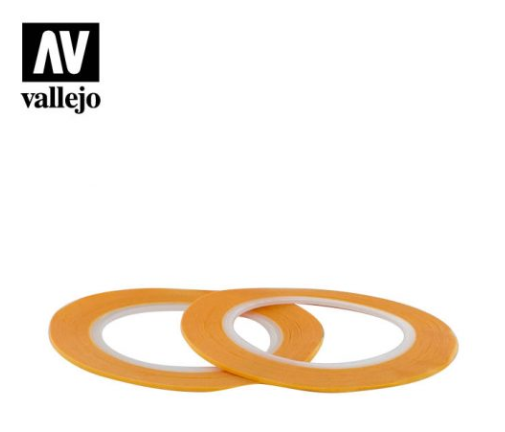Masking Tape 1mmx18m Vallejo Hobby Tools