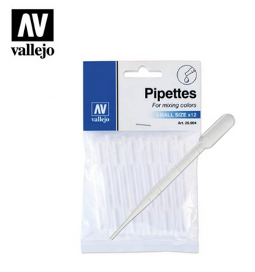 Pipettes 1 ml./0.03 fl.oz. (12) Vallejo Hobby Tools