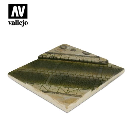 Paved street section Vallejo Scenics