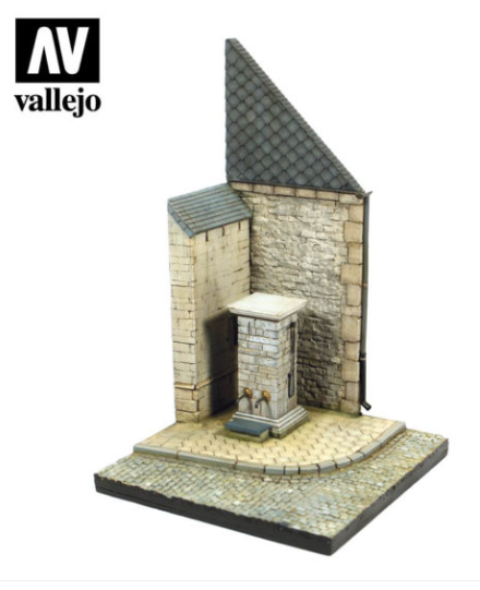 Street Corner with Waterpump Normandy Vallejo Vallejo Scenics