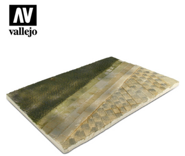 Paved street section Vallejo Scenics