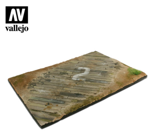 Wooden airfield surface Vallejo Scenics