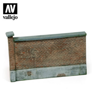 Old Brick Wall Vallejo Scenics