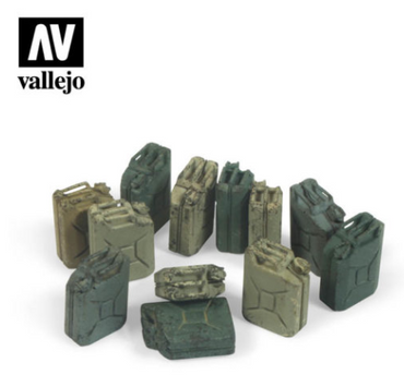 German Jerrycan set Vallejo Scenics