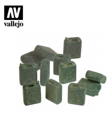 IDF Jerrycan set Vallejo Scenics