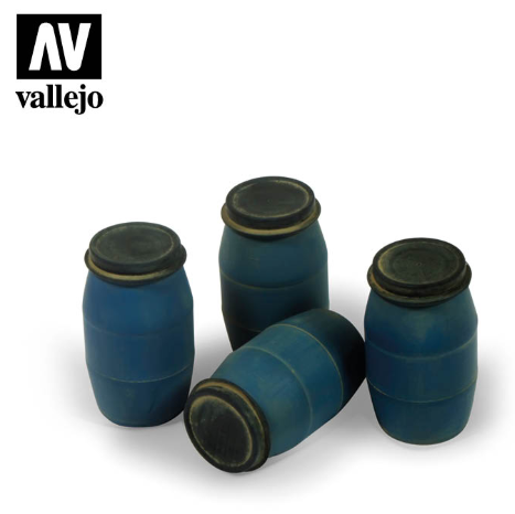 Modern Plastic Drums (#1) Vallejo Scenics