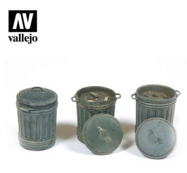 Garbage Bins (#1) Vallejo Scenics