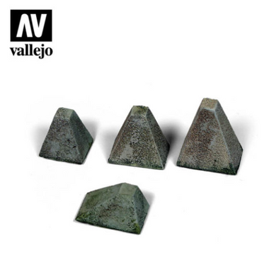 Höckerhindernis “Type 38” (Anti-Tank Barriers) Vallejo Scenics