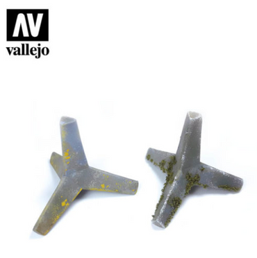 Trident Anti-Tank Obstacle Vallejo Scenics