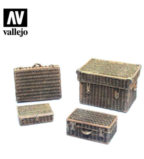 Wicker Suitcases Vallejo Scenics