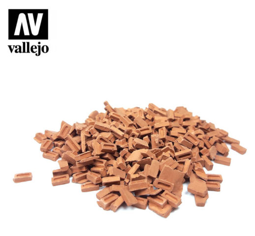 Coloured Bricks Vallejo Scenics