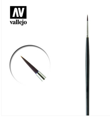 Kolinsky Sable (Marta Kolinsky) Vallejo Brushes