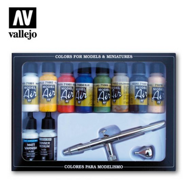 Basic Colors & Airbrush Vallejo Basic Set