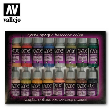 Extra Opaque Colors Vallejo Basic Set