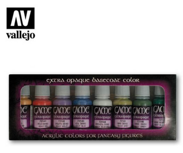 Extra Opaque Colors Vallejo Basic Set