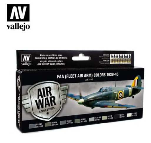 FAA (Fleet Air Arm) Colors 1939-1945 Vallejo Air War Set