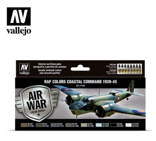 RAF colors Coastal Command 1939-1945 Vallejo Air War Set