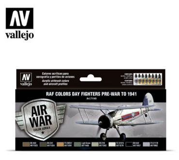 RAF Day Fighters pre-war to 1941 Vallejo Air War Set
