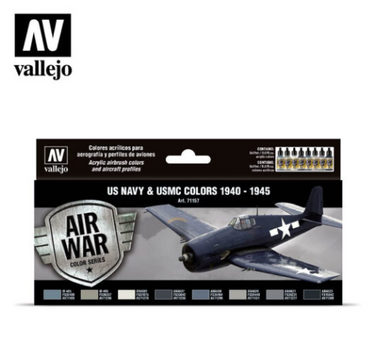 US Navy & USMC colors 1940-1945 Vallejo Air War Set