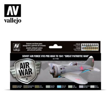 Soviet Air Force VVS pre-war to 1941 “Great Patriotic War” Vallejo Air War Set