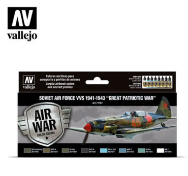 Soviet Air Force VVS 1941 to 1943 “Great Patriotic War” Vallejo Air War Set