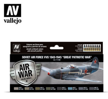 Soviet Air Force VVS 1943 to 1945 “Great Patriotic War” Vallejo Air War Set