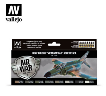 USAF colors “Vietnam War” Scheme SEA (South East Asia) Vallejo Air War Set