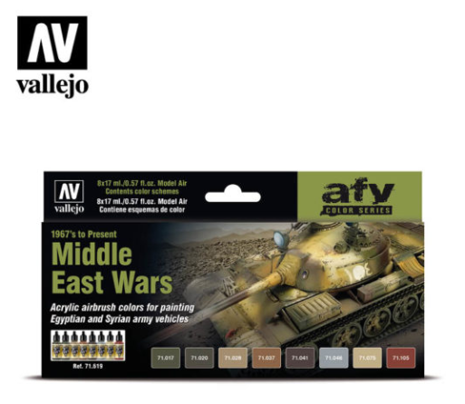 Middle East Wars (1967’s to Present) Vallejo AFV Set