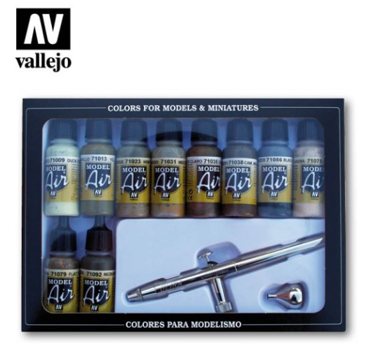 Camouflage Colors & Airbrush Vallejo AFV Set