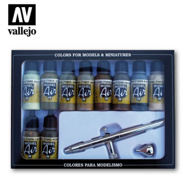 Camouflage Colors & Airbrush Vallejo AFV Set