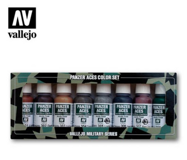 Rust, Tracks, Rubber Vallejo AFV Set