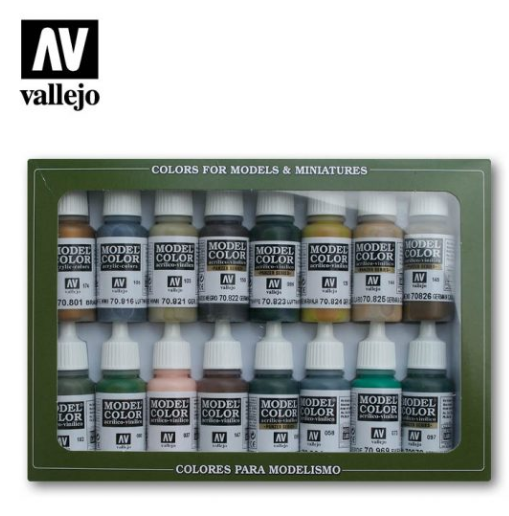 German Camouflage WWII Vallejo AFV Set