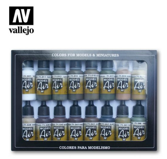 German/Allied WWII Vallejo AFV Set