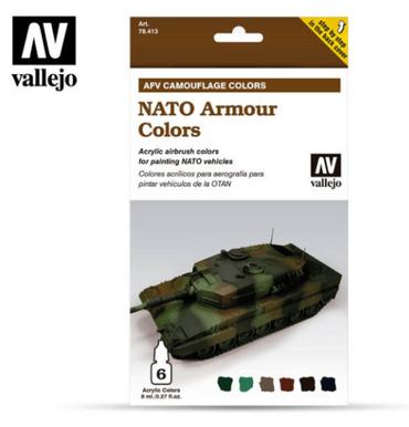 NATO Armour Colors Vallejo AFV Set