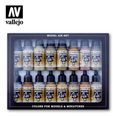 German WWII Europe & Africa Vallejo AFV Set