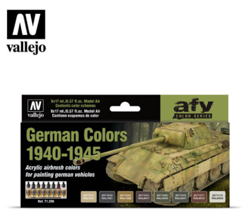 German Colors 1940-1945 Vallejo AFV Set