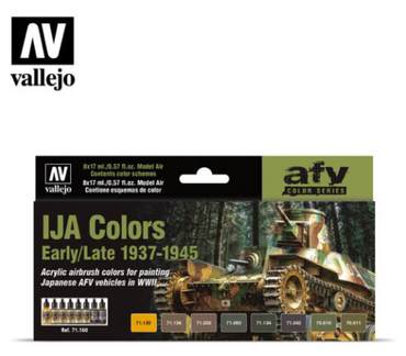 IJA Colors Early/Late 1937-1945 Vallejo AFV Set