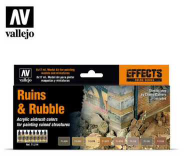 Ruins & Rubble Vallejo Effects Set