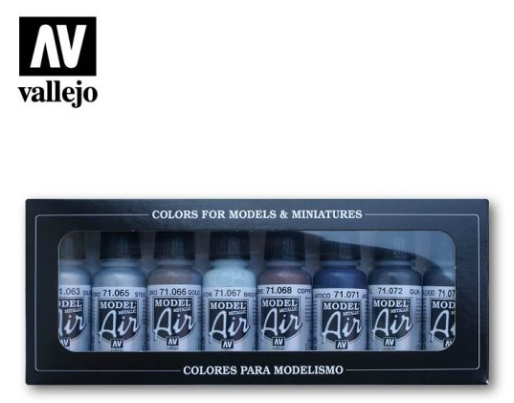 Metallic Colors Vallejo Effects Set