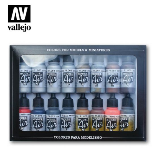 Metallic Effects Vallejo Effects Set