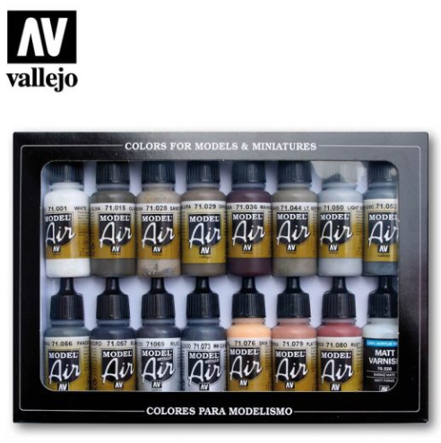 Weathering Colors Vallejo Effects Set