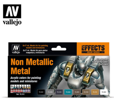 Non Metallic Metal Vallejo Effects Set