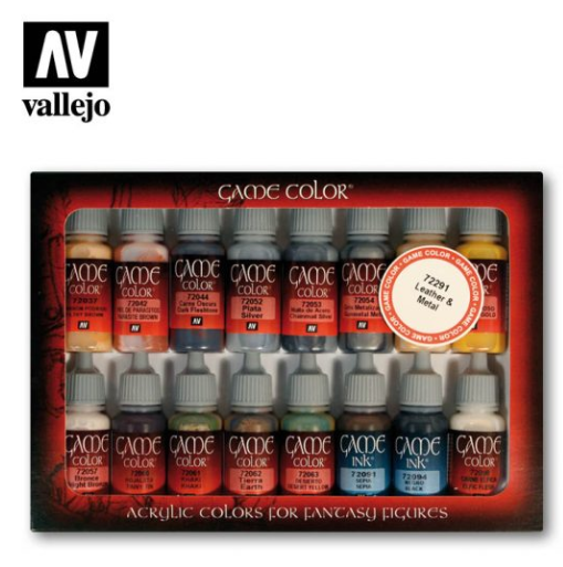 Leather & Metal Vallejo Effects Set