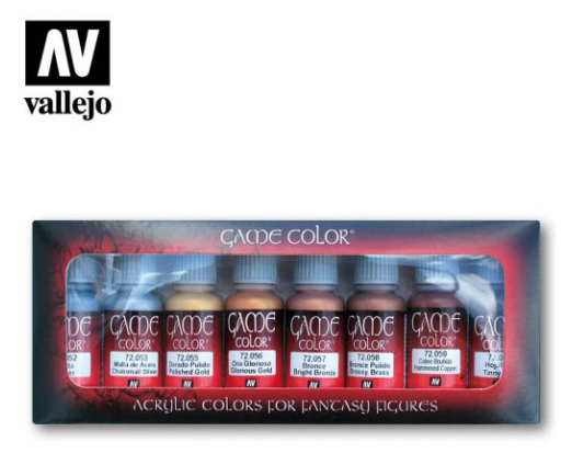 Metallic Colors Vallejo Effects Set